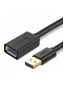 Kabel UGREEN 30125 (USB 30 M - USB 30 F; 0 50m; kolor czarny) - nr 21