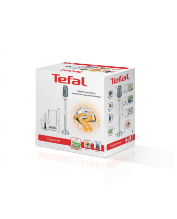 Blender ręczny Tefal OPTICHEF HB643138 (800W; kolor biały)
