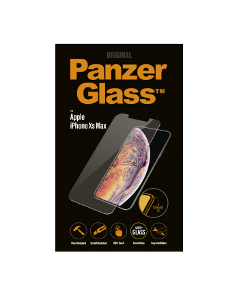 Szkło ochronne hartowane PanzerGlass 2639 (do iPhone XS Max)