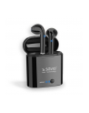 Słuchawki bezprzewodowe SAVIO TWS-02 (douszne; bezprzewodowe  Bluetooth; z wbudowanym mikrofonem; kolor czarny) - nr 1