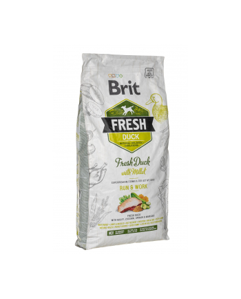 Brit Fresh Duck with Millet Active Run&Work 12kg