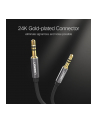 Kabel UGREEN 10733 (Jack 3 5 mm M - Jack 3 5 mm M; 1m; kolor szary) - nr 2