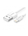 Kabel UGREEN 20728 (USB 20 M - Lightning M; 1m; kolor biały) - nr 14