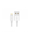 Kabel UGREEN 20728 (USB 20 M - Lightning M; 1m; kolor biały) - nr 3