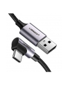 Kabel UGREEN 50941 (USB 20 M - USB 30 Typu C M; 1m; kolor czarny) - nr 1