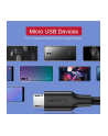 Kabel UGREEN 60134 (Micro USB M - USB 30 M; 0 25m; kolor czarny) - nr 7
