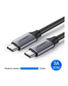 Kabel UGREEN 60182 (USB 31 typu C M - USB 31 typu C M; 0 50m; kolor czarny) - nr 1