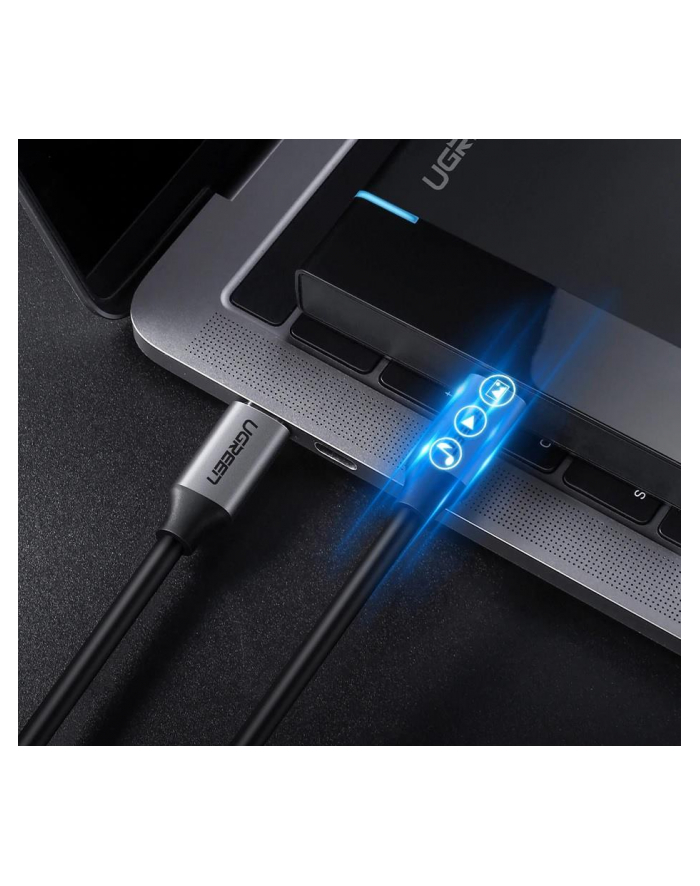 Kabel UGREEN 60182 (USB 31 typu C M - USB 31 typu C M; 0 50m; kolor czarny) główny
