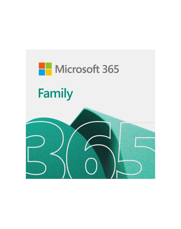microsoft (oem) Microsoft Office 365 Home (6; 12 miesięcy; Wersja cyfrowa; Domowa; Polska) główny