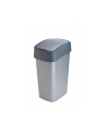 Kosz na śmieci CURVER Flip Bin 186181 (kolor srebrny) - nr 5