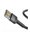 Kabel Baseus CALKLF-GG1 (USB 20 M - Lightning M; 1m; kolor szaro-czarny) - nr 9