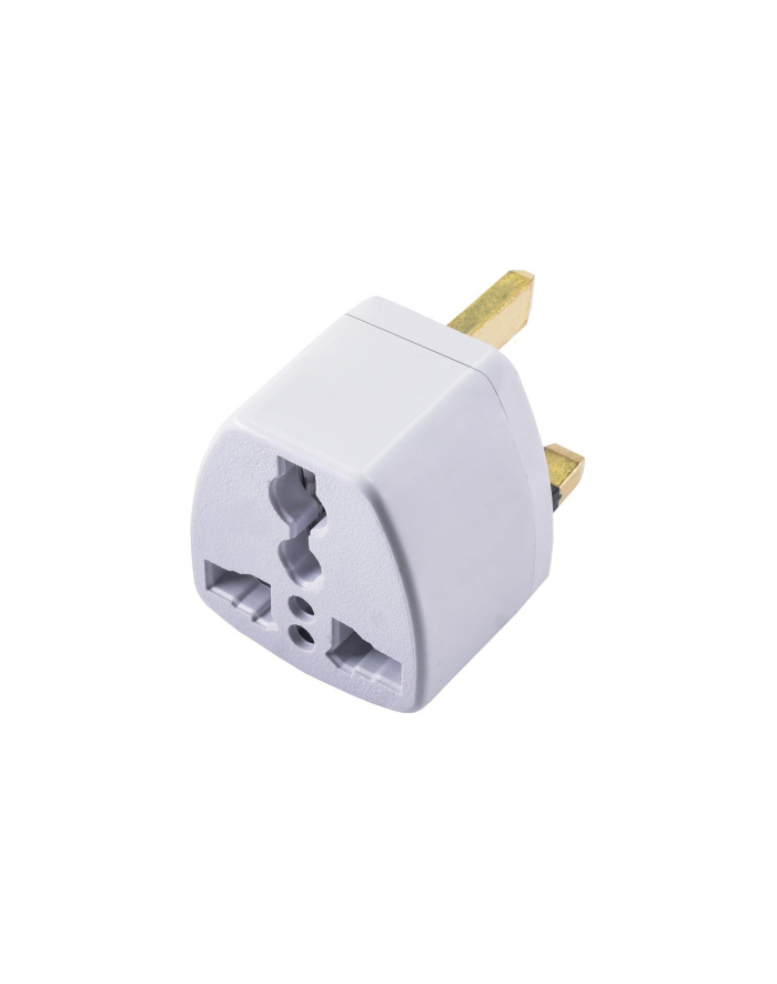 Adapter Akyga AK-AD-59 (Angielski M - Hybrydowa standardu A/B/C/D/E/F/G (CEE 7/7  NEMA 5-20  BS 1363/4573) F; kolor biały) główny