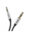 Kabel Baseus CAM30-BS1 (Jack 3 5 mm - Jack 3 5 mm ; 1m; kolor czarno-srebrny) - nr 22