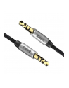 Kabel Baseus CAM30-BS1 (Jack 3 5 mm - Jack 3 5 mm ; 1m; kolor czarno-srebrny) - nr 24
