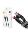 Kabel Baseus CALKLF-C19 (Lightning M - USB 20 M; 2m; kolor czarno-czerwony) - nr 2