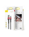 Kabel Baseus CALKLF-G91 (USB 20 M - Lightning M; 1m; kolor czarno-czerwony) - nr 4