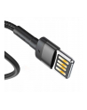 Kabel Baseus CALKLF-GG1 (USB 20 M - Lightning M; 1m; kolor szaro-czarny) - nr 1