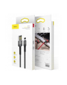 Kabel Baseus CALKLF-GG1 (USB 20 M - Lightning M; 1m; kolor szaro-czarny) - nr 2