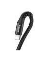 Kabel Baseus CALSR-01 (USB 20 M - Lightning M; 1m; kolor czarny) - nr 8