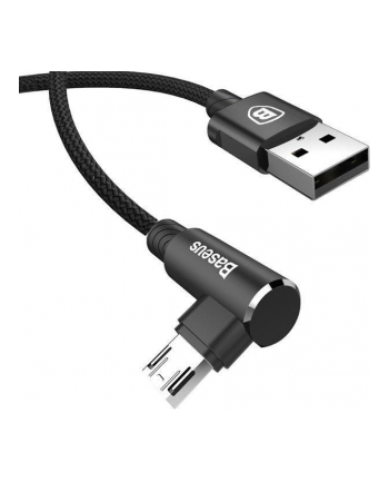 Kabel Baseus CAMMVP-B01 (Micro USB M - USB M; 2m; kolor czarny)