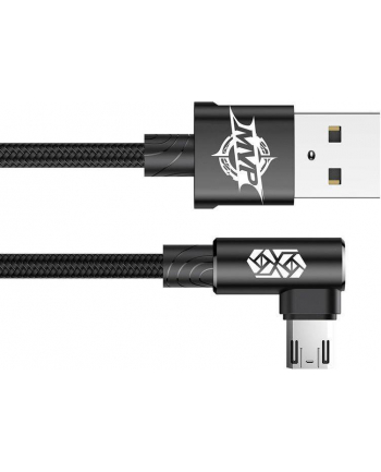 Kabel Baseus CAMMVP-B01 (Micro USB M - USB M; 2m; kolor czarny)