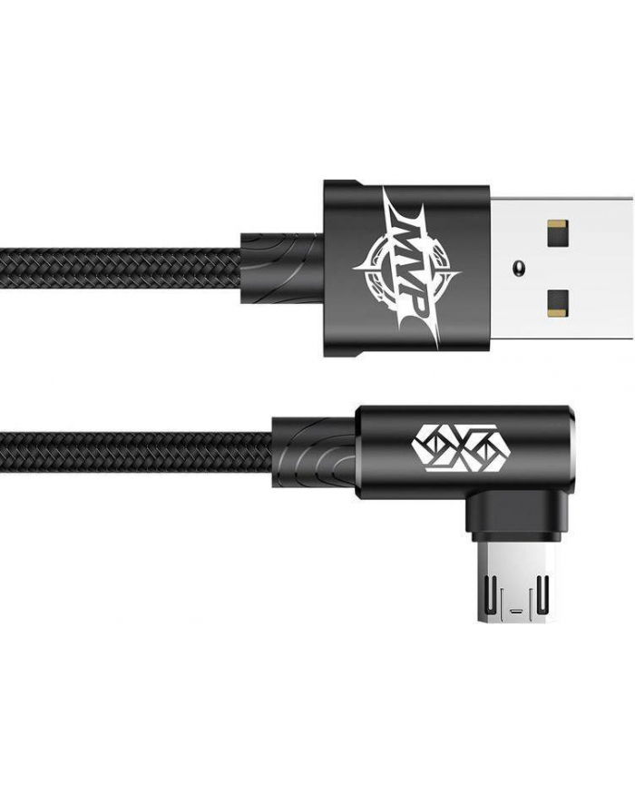 Kabel Baseus CAMMVP-B01 (Micro USB M - USB M; 2m; kolor czarny) główny