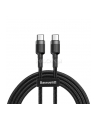 Kabel Baseus CATKLF-GG1 (USB 30 typu C M - USB 30 Typu C M; 1m; kolor szaro-czarny) - nr 20