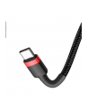 Kabel Baseus CATKLF-H91 (USB 30 typu C M - USB 20 M; 2m; kolor czarno-czerwony) - nr 15