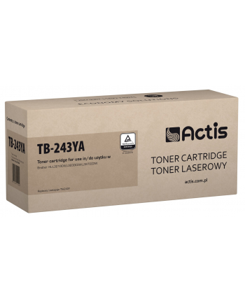 Toner ACTIS TB-243YA (zamiennik Brother TN-243Y; Standard; 1000 stron; żółty)
