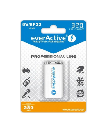 Zestaw akumulatorków everActive EVHRL22-320 (320 mah ; Ni-MH)