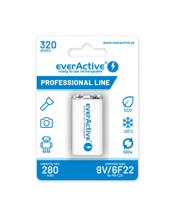 Zestaw akumulatorków everActive EVHRL22-320 (320 mah ; Ni-MH)