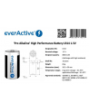Zestaw baterii alkaliczne everActive EVLR14-PRO (x 2) - nr 2