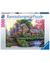 ravensburger Puzzle 1000el Romantyczny domek 151844 - nr 1
