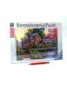 ravensburger Puzzle 1000el Romantyczny domek 151844 - nr 2