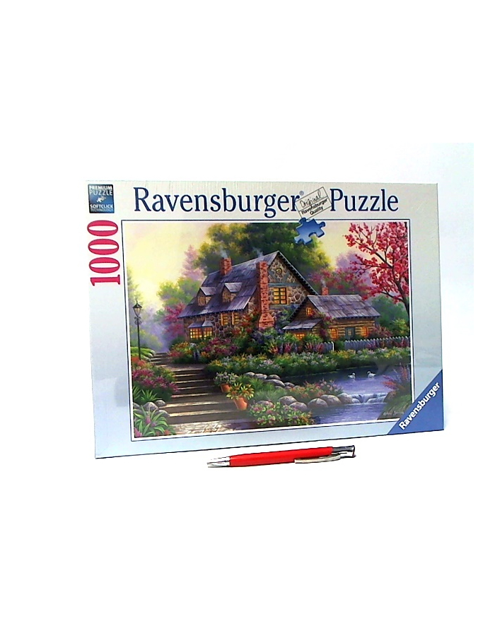 ravensburger Puzzle 1000el Romantyczny domek 151844 główny