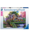 ravensburger Puzzle 1000el Romantyczny domek 151844 - nr 3