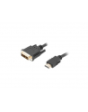 lanberg Kabel HDMI(M)-DVI-D(M) CA-HDDV-10CC-0005-BK 0.5 M czarny - nr 10