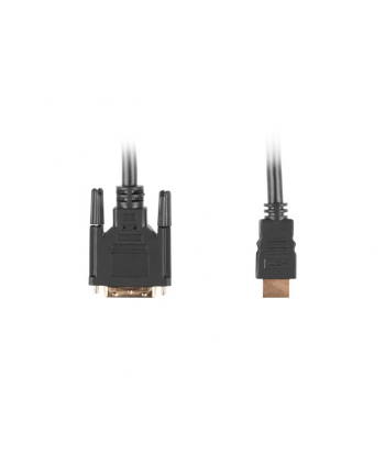 lanberg Kabel HDMI(M)-DVI-D(M) CA-HDDV-10CC-0005-BK 0.5 M czarny