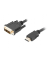 lanberg Kabel HDMI(M)-DVI-D(M) CA-HDDV-10CC-0018-BK 1.8 M czarny - nr 1