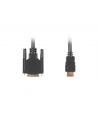 Lanberg kabel HDMI -> DVI-D(18+1) M/M Single Link, czarny 3m - nr 5