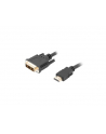 Lanberg kabel HDMI -> DVI-D(18+1) M/M Single Link, czarny 3m - nr 3