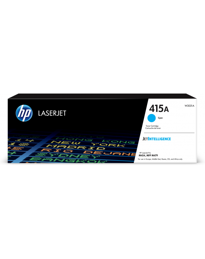 hp inc. Toner 415A W2031A cyan główny