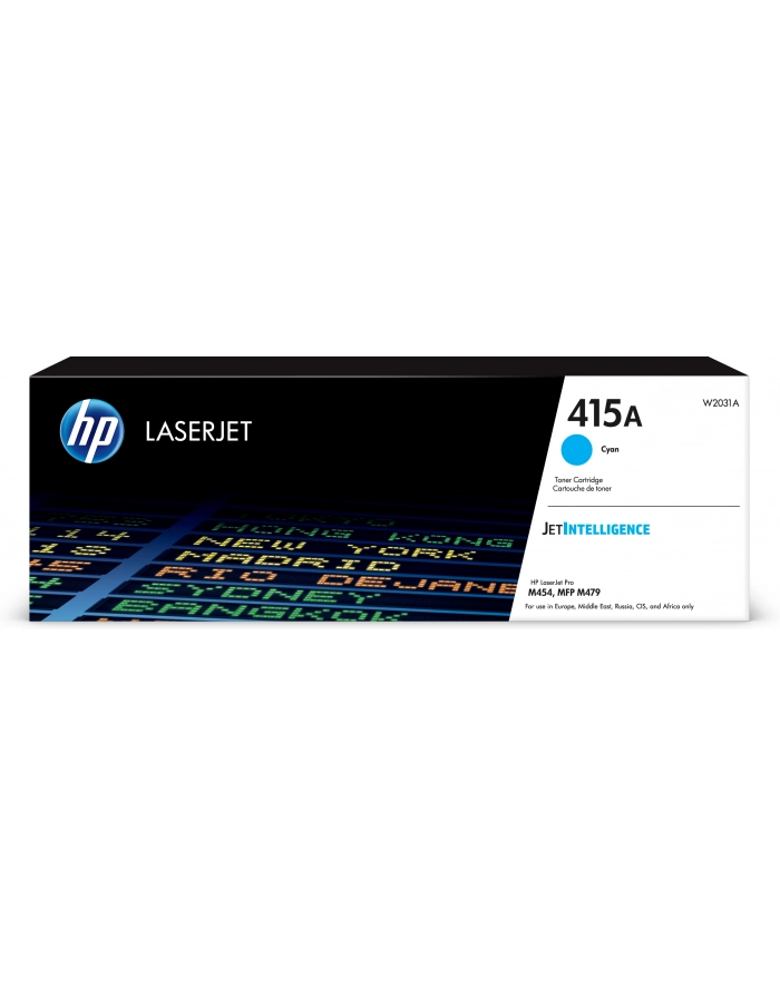 hp inc. Toner 415A W2031A cyan główny