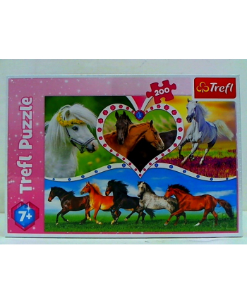 Puzzle 200el Piękne konie 13248 Trefl