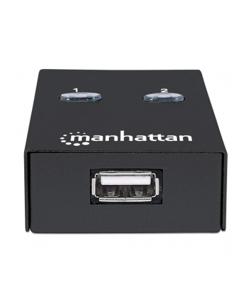 manhattan Przełącznik automatyczny Hi-Speed USB 2.0 2 PC - 1 USB