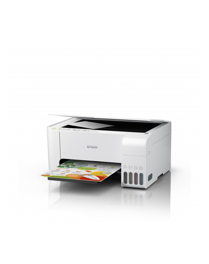 epson Urządzenie wielofunkcyjne L3156 ITS color/A4/33ppm/USB/WiFi(D)/biały główny