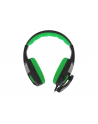 natec Słuchawki dla graczy Genesis Argon 100 z mikrofonem czarno-zielone - nr 33