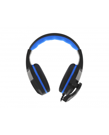 natec Słuchawki dla graczy Genesis Argon 100 z mikrofonem czarno-niebieskie