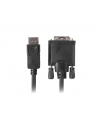 lanberg Kabel DisplayPort v1.2 DVI-D(24+1) 1.8M czarny                  CA-DPDV-10CU-0018-BK - nr 2