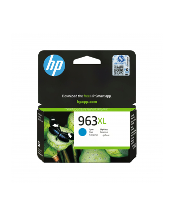 hp inc. Wkład do drukarki atramentowej 963XL Cyan 3JA27AE